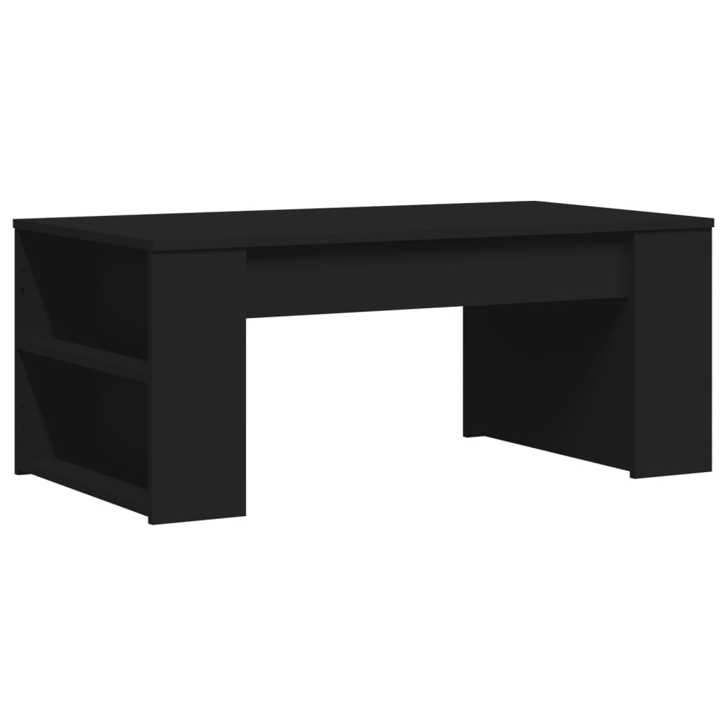 Coffee Table | Black | Engineered wood | Small coffee table