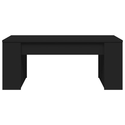 Coffee Table | Black | Engineered wood | Small coffee table