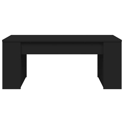 Coffee Table Black 102x55x42 cm Engineered Wood