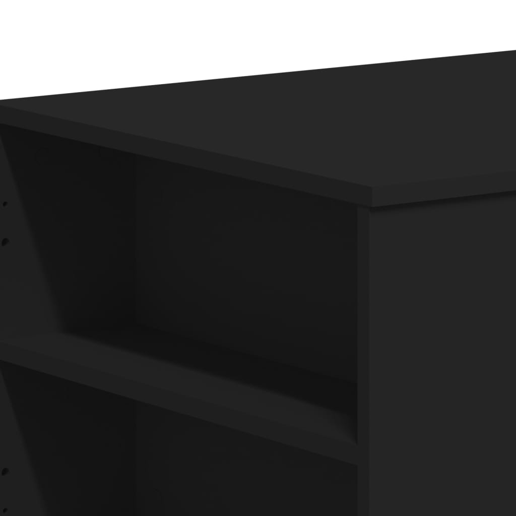 Coffee Table | Black | Engineered wood | Small coffee table