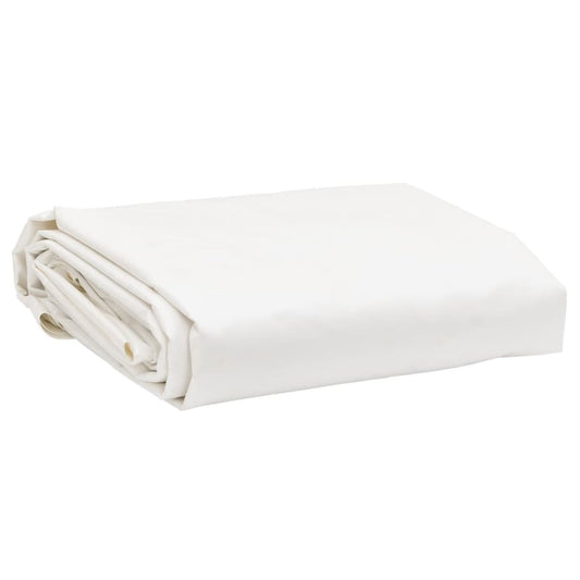 Tarpaulin White 1,5x2,5 m 650 g/m²