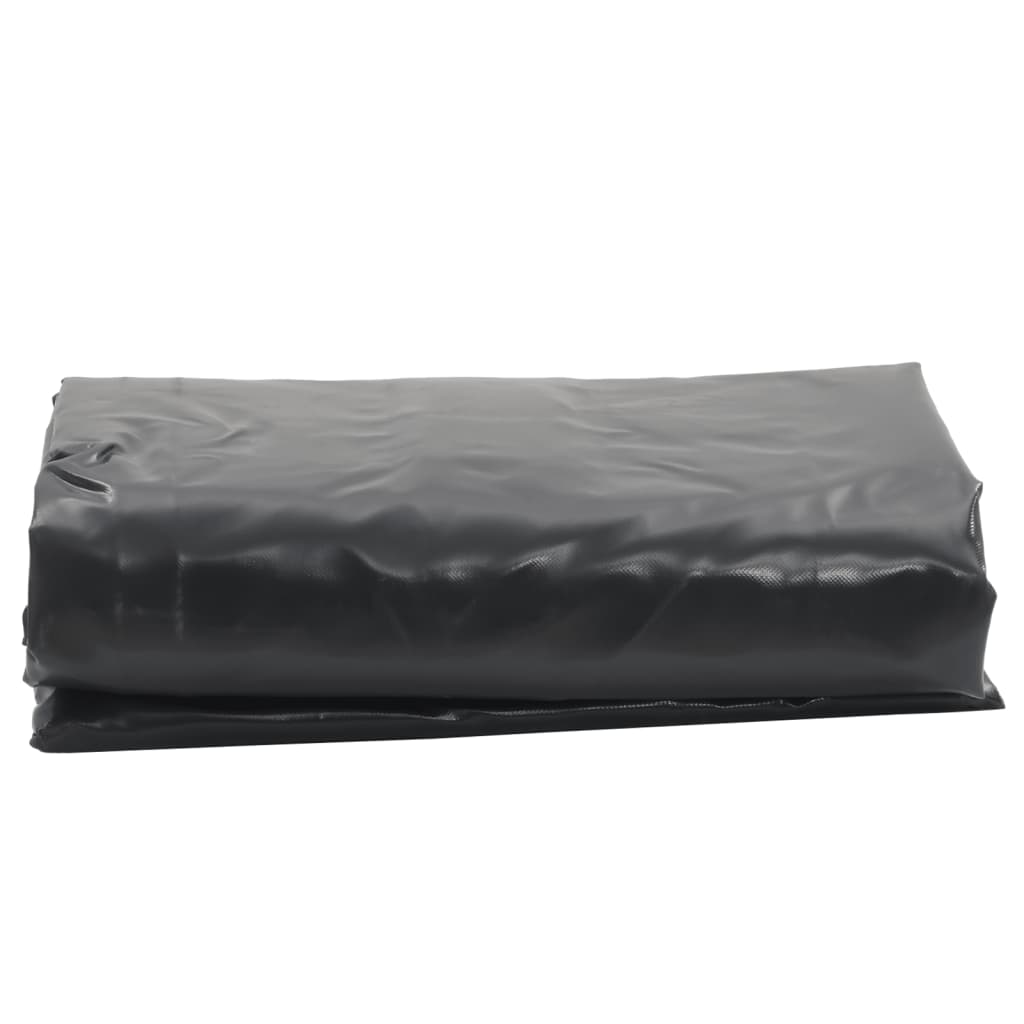 Tarpaulin Black 5x8 m 650 g/m²