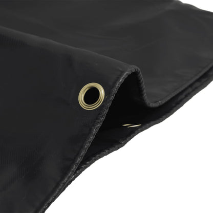 Tarpaulin Black 5x8 m 650 g/m²