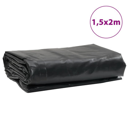 Tarpaulin Anthracite 1.5x2 m 650 g/m²
