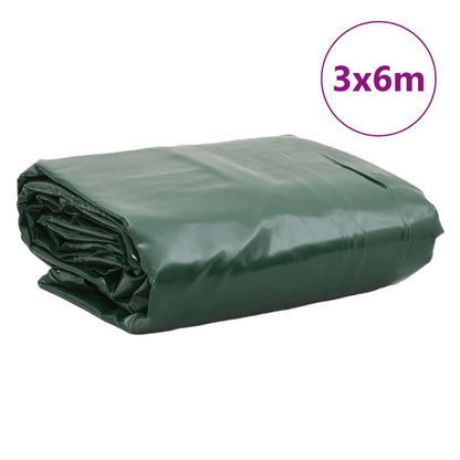 Tarpaulin Green 3x6 m 650 g/m²