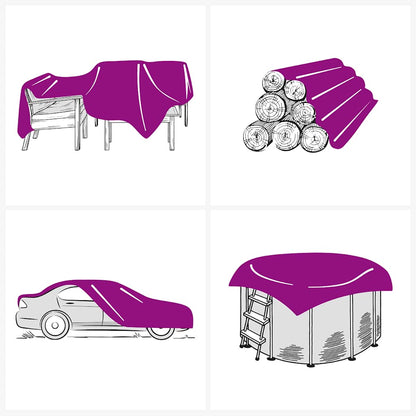 Tarpaulin Blue 5x7 m 650 g/m²