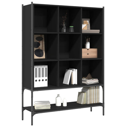 Bookcase | Black | Engineered wood, steel | Medium | Bookcase