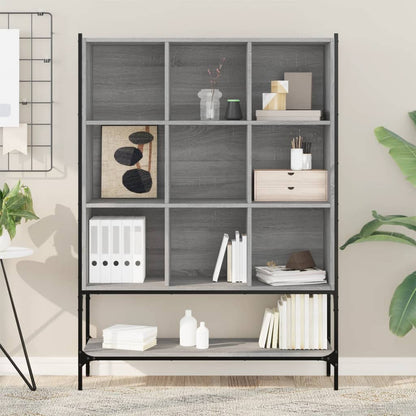 Bookcase Grey Sonoma 102x30x141,5 cm Engineered Wood