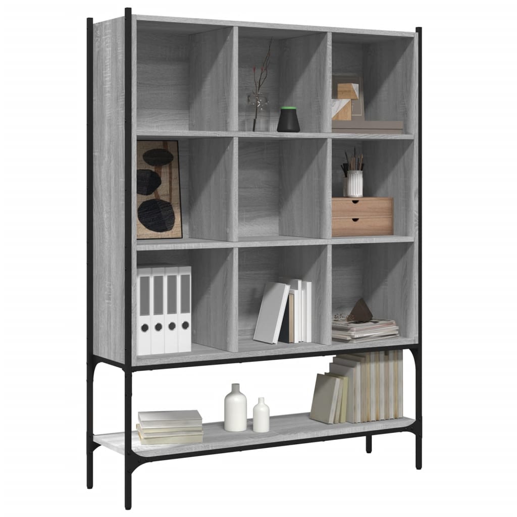 Bookcase Grey Sonoma 102x30x141,5 cm Engineered Wood
