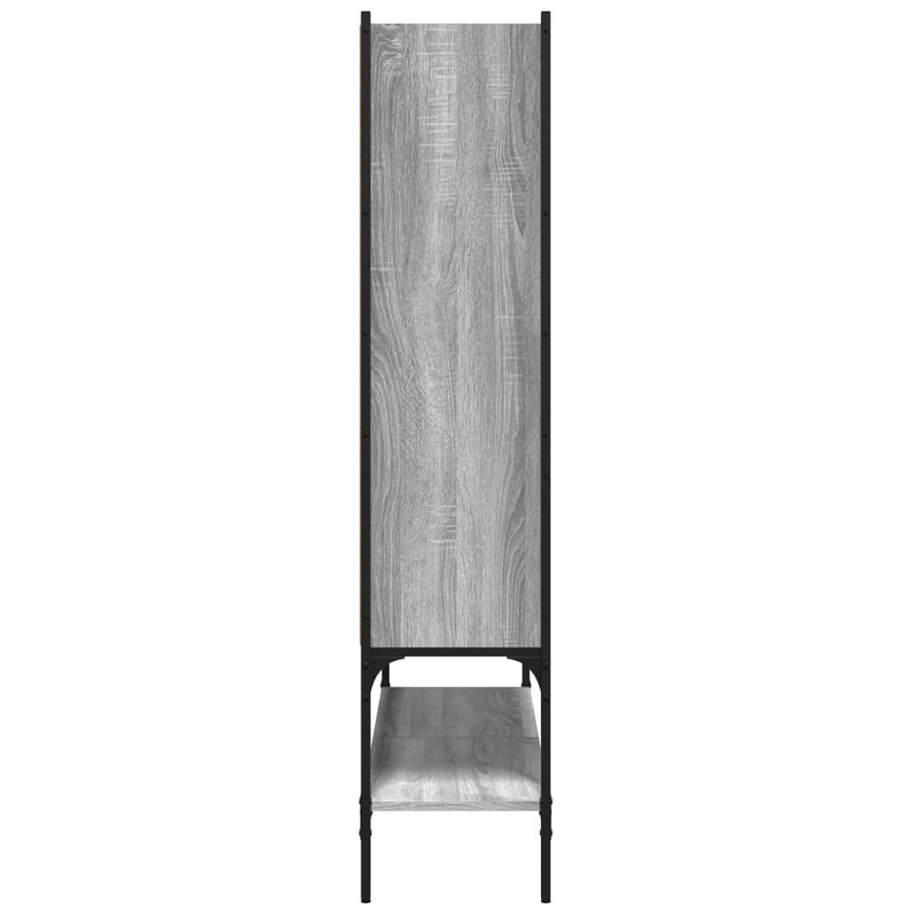 Bookcase Grey Sonoma 102x30x141,5 cm Engineered Wood