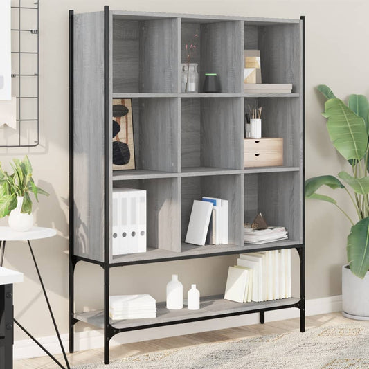 Bookcase Grey Sonoma 102x30x141,5 cm Engineered Wood