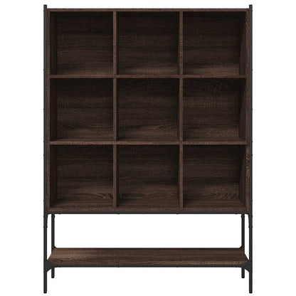 Bookcase Brown Oak 102x30x141,5 cm Engineered Wood