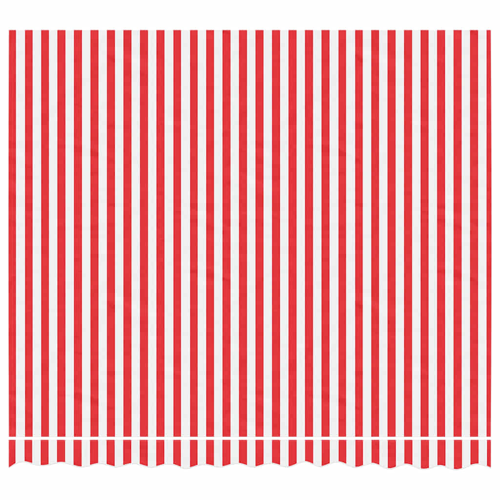Awning Canopy Replacement for 3x2.5 m Red & White Stripe