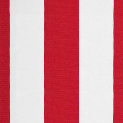 Replacement Awning Fabric | Red and white