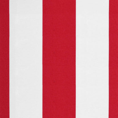 Awning Replacement Fabric Red and White 500x300 cm Polyester