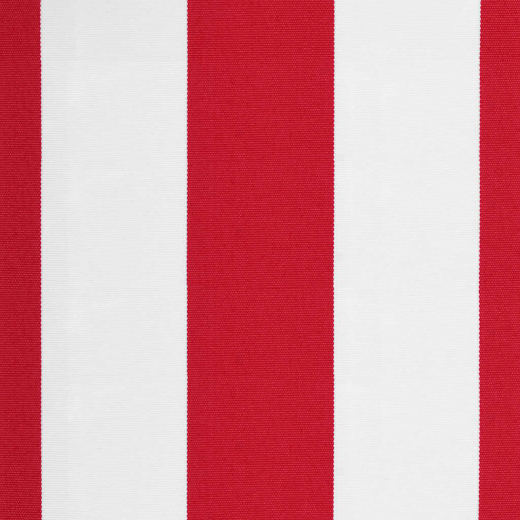 Awning Replacement Fabric Red and White 600x300 cm Polyester