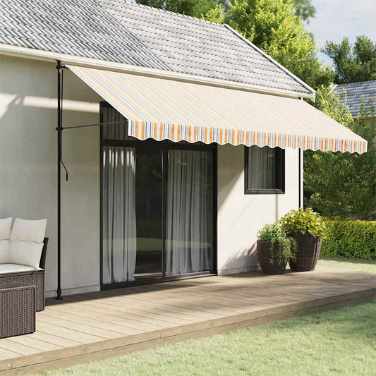 Awning Replacement Fabric Multicolour 450x350 cm Polyester