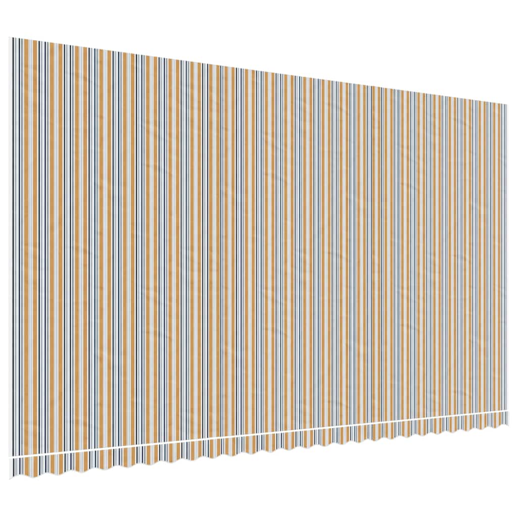 Awning Replacement Fabric Multicolour 600x350 cm Polyester