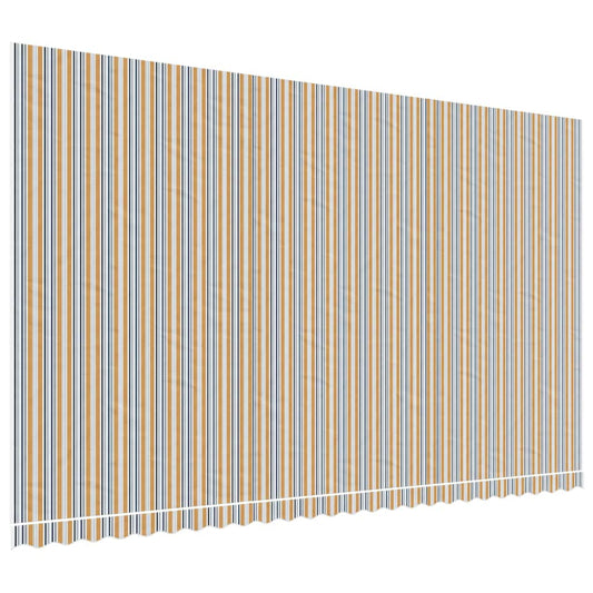 Awning Replacement Fabric Multicolour 600x350 cm Polyester