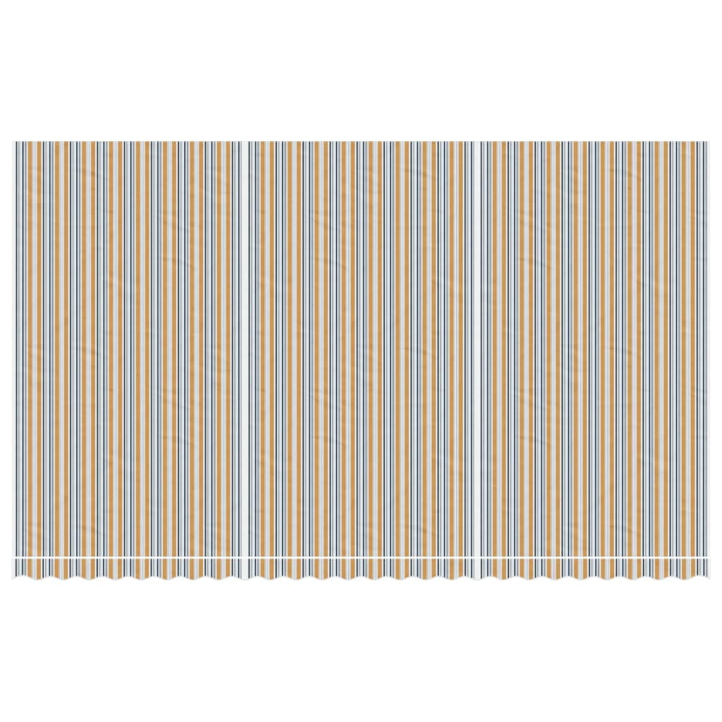 Replacement Fabric for Awning Multicolour Stripe 6x3.5 m