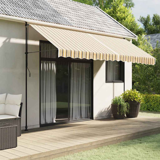Replacement Awning Fabric | Multicolour | 100% Polyester with PU coating