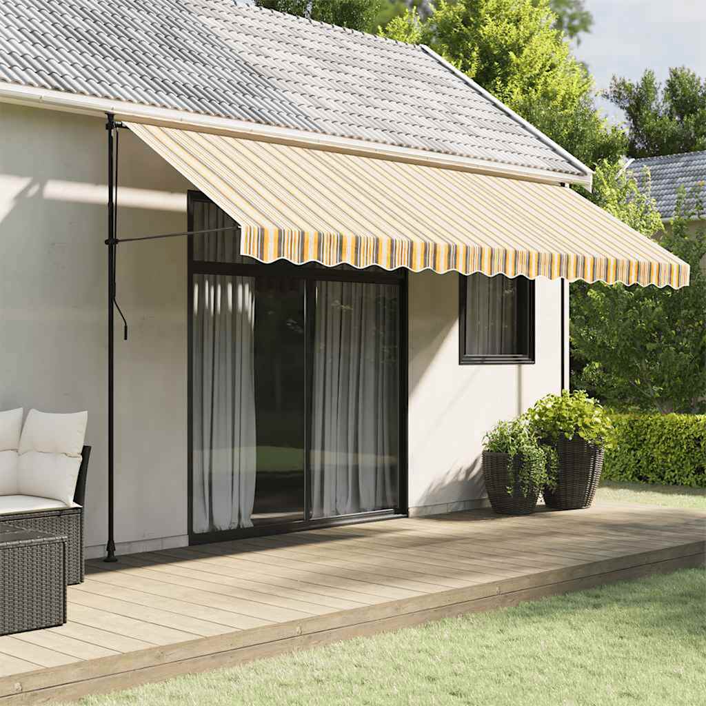 Awning Replacement Fabric Multicolour 450x300 cm Polyester