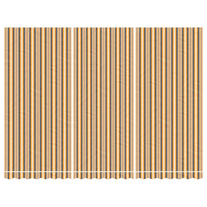 Replacement Fabric for Awning Multicolour Stripe 5x3.5 m