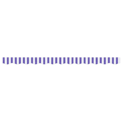 Replacement Fabric for Awning Valance Blue and White Stripe 3 m