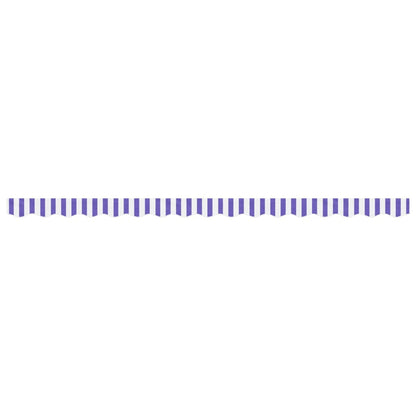 Replacement Fabric for Awning Valance Blue and White Stripe 4 m