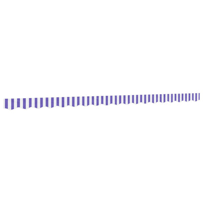 Replacement Fabric for Awning Valance Blue and White Stripe 4.5 m