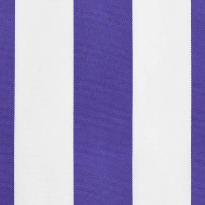 Replacement Fabric for Awning Valance Blue and White Stripe 4.5 m