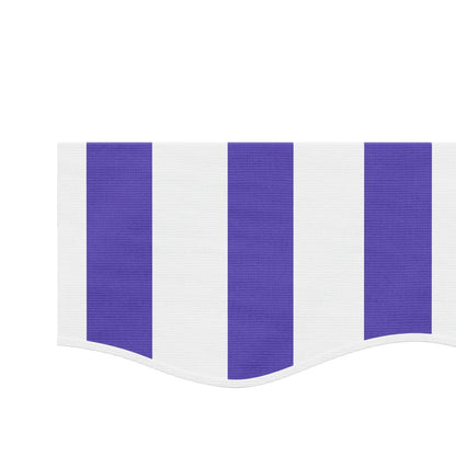 Replacement Fabric for Awning Valance Blue and White Stripe 5 m