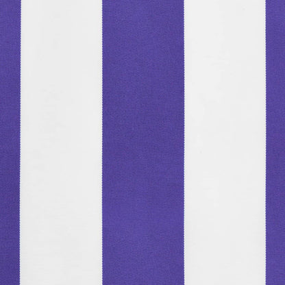 Replacement Fabric for Awning Valance Blue and White Stripe 5 m