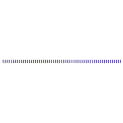 Replacement Fabric for Awning Valance Blue and White Stripe 6 m