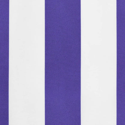 Replacement Fabric for Awning Valance Blue and White Stripe 6 m