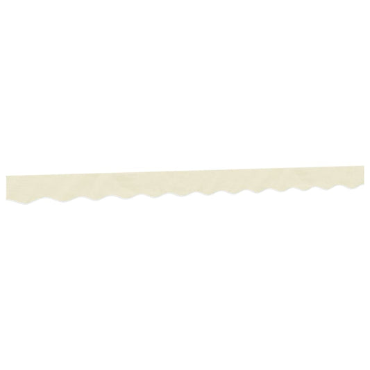 Replacement Fabric for Awning Valance Cream Stripe 3 m