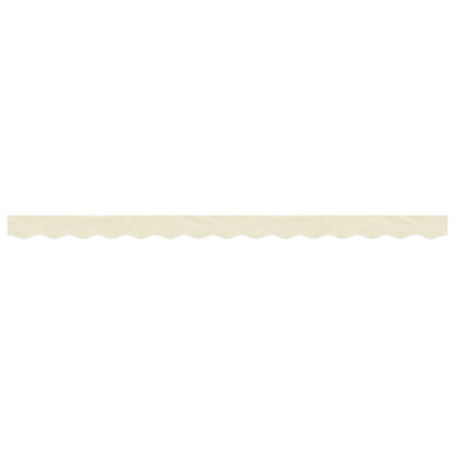 Replacement Fabric for Awning Valance Cream Stripe 3.5 m