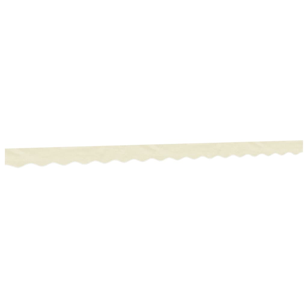Replacement Fabric for Awning Valance Cream Stripe 4 m