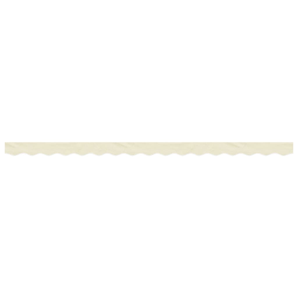 Replacement Fabric for Awning Valance Cream Stripe 4 m