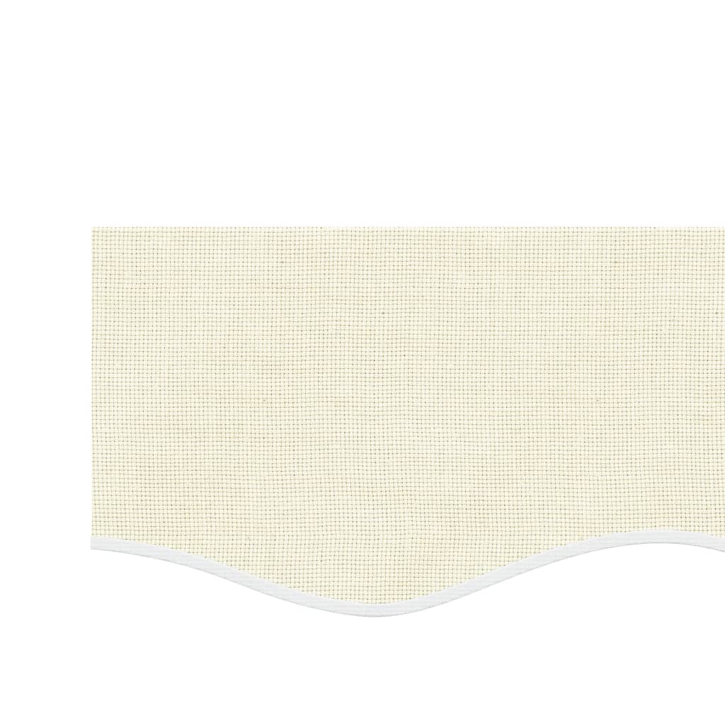 Replacement Fabric for Awning Valance Cream Stripe 4 m