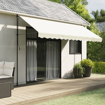 Replacement Fabric for Awning Valance Cream Stripe 4 m