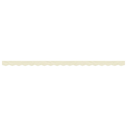 Replacement Fabric for Awning Valance Cream Stripe 4.5 m