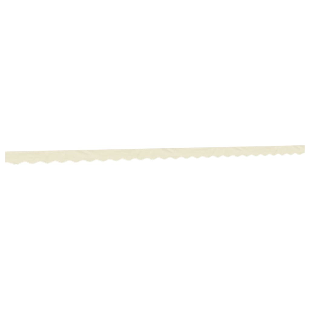Replacement Fabric for Awning Valance Cream Stripe 6 m