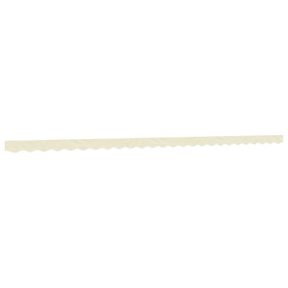Replacement Fabric for Awning Valance Cream Stripe 6 m