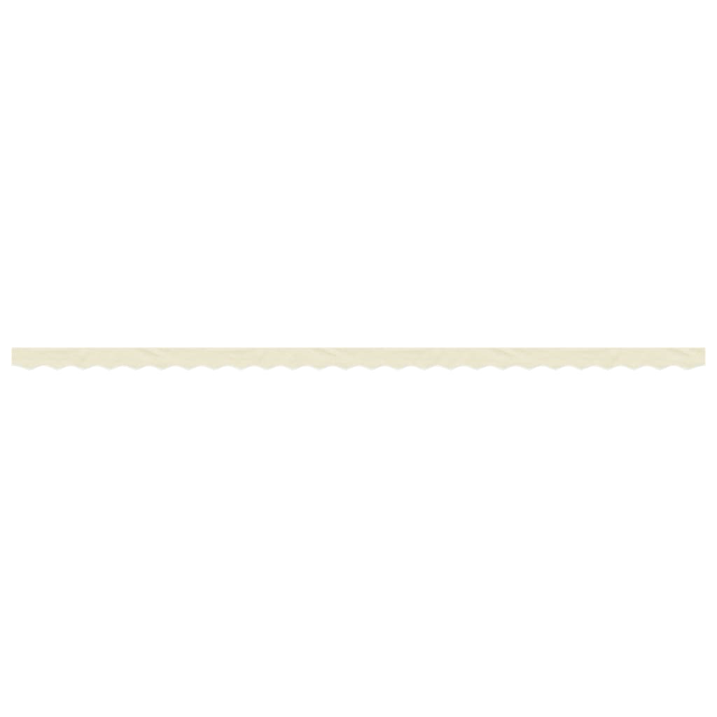 Replacement Fabric for Awning Valance Cream Stripe 6 m
