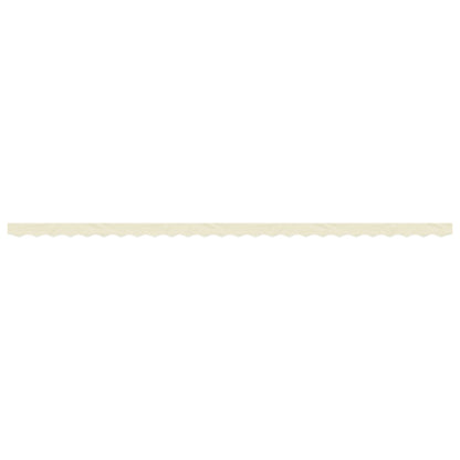 Replacement Fabric for Awning Valance Cream Stripe 6 m