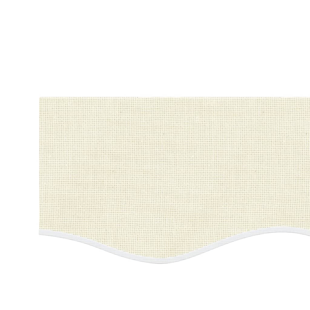 Replacement Fabric for Awning Valance Cream Stripe 6 m