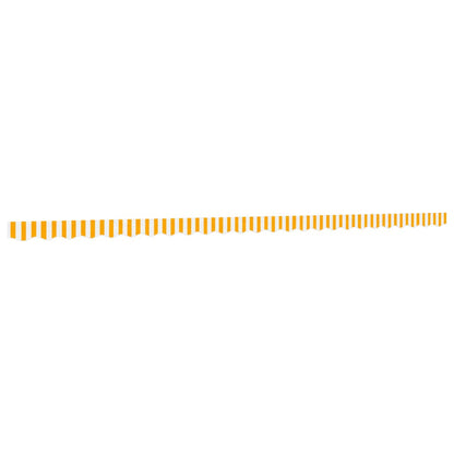 Replacement Fabric for Awning Valance Yellow and White Stripe 6 m
