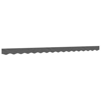 Replacement Awning Valance Fabric | Anthracite Stripe