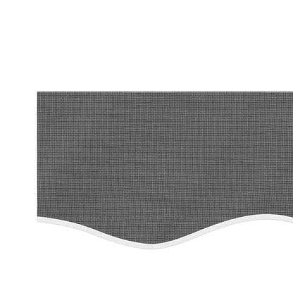 Replacement Awning Valance Fabric | Anthracite Stripe